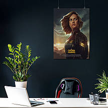 Плакат "Капітан Марвел, Captain Marvel", 60×43см, фото 4