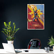 Плакат "Капітан Марвел, Captain Marvel", 60×41см, фото 4