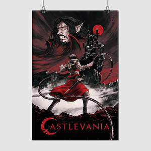 Плакат "Кастлванія, Castlevania", 60×40см