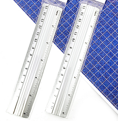 Лінійка алюмінієва 15 см у пакеті MQ2015