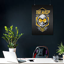 Плакат "Оса, лого, Ant-Man and the Wasp", 60×43см, фото 4