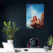 Плакат "Король Лев, Lion King", 60×43см, фото 3