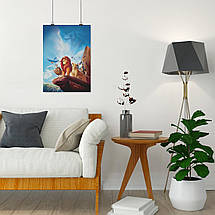 Плакат "Король Лев, Lion King", 60×43см, фото 4