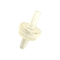 Зворотний клапан під шланг 4 мм напівпрозорий пружинного типу з всмоктувальним ефектом