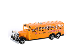 Іграшка Автобус Шкільний ретро 23 см у пакеті 606