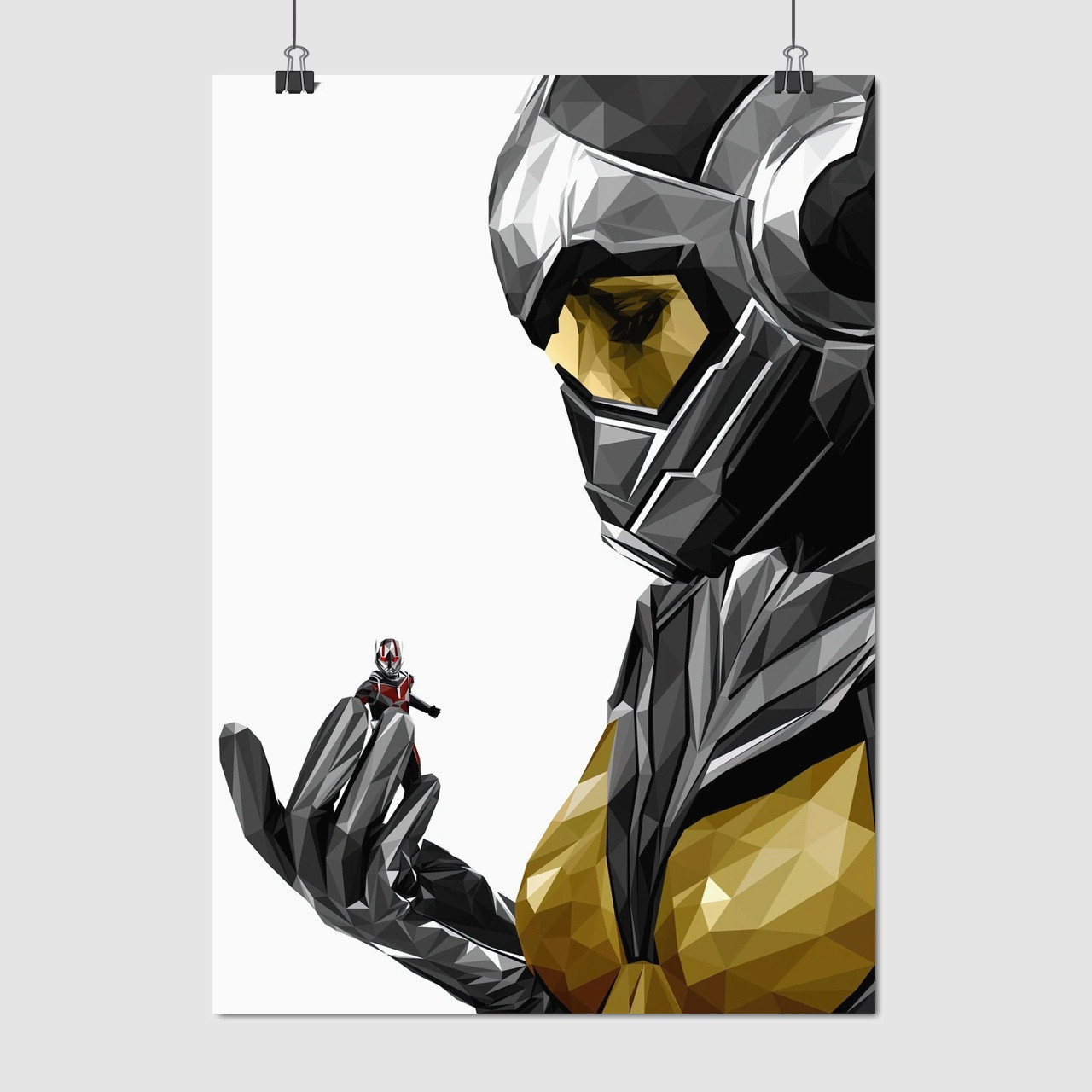 Плакат "Оса тримає Людину-мураху, Ant-Man and the Wasp", 60×43см