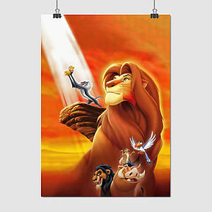 Плакат "Король Лев, Lion King", 60×43см