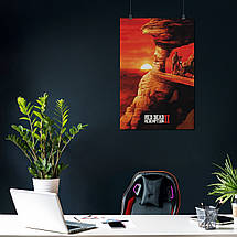 Плакат "Red Dead Redemption 2, RDR 2", 60×40см, фото 3