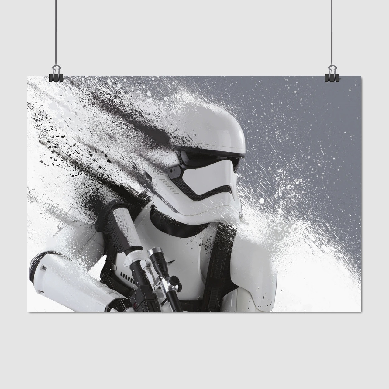 Плакат "Зоряні Війни, імперський штурмовик, Star Wars", 43×60см