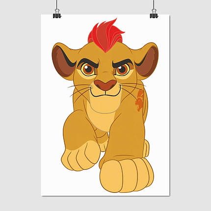 Плакат "Король Лев, Lion King", 60×43см, фото 1