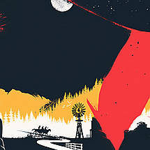 Плакат "Red Dead Redemption 2, RDR 2", 60×43см, фото 2