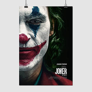 Плакат "Джокер, Хоакін Фенікс, Joker (2019)", 60×41см