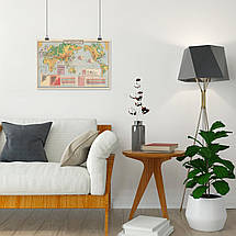 Плакат "Китайська політична карта світу, 1929р", 41×60см, фото 4