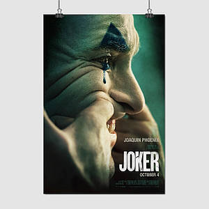 Плакат "Джокер, Хоакін Фенікс, Joker (2019)", 60×41см
