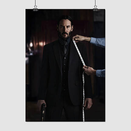 Плакат "Джон Уік, John Wick", 60×43см, фото 1