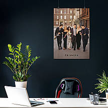 Плакат "Друзі, Friends", 60×43см, фото 4