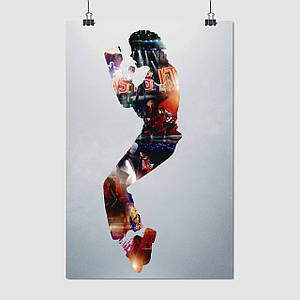 Плакат "Майкл Джексон, Michael Jackson", 60×39см