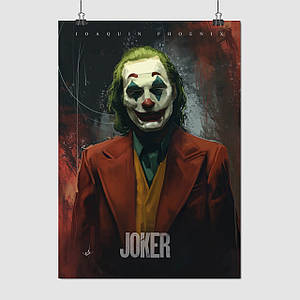 Плакат "Джокер, Хоакін Фенікс, Joker (2019)", 60×43см