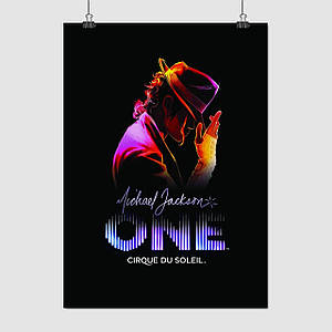 Плакат "Майкл Джексон, Michael Jackson", 60×43см