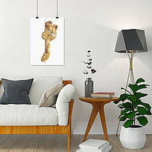 Плакат "Кіт Гарфілд, Garfield (2004)", 60×43см, фото 5