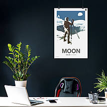 Плакат "Місяць-Марс, Moon, MoonToMars, NASA", 60×40см, фото 3