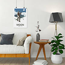 Плакат "Місяць-Марс, Moon, MoonToMars, NASA", 60×40см, фото 4