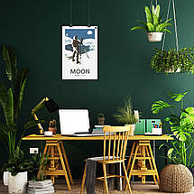 Плакат "Місяць-Марс, Moon, MoonToMars, NASA", 60×40см, фото 5