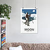 Плакат "Місяць-Марс, Moon, MoonToMars, NASA", 60×40см, фото 6