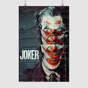 Плакат "Джокер, Хоакін Фенікс, Joker (2019)", 60×40см