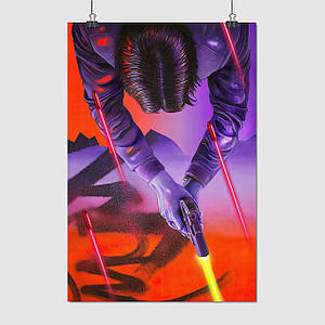 Плакат "Джон Уік, John Wick", 60×41см