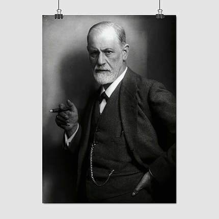 Плакат "Зигмунд Фрейд, Sigismund Freud", 60×43см, фото 1