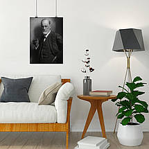 Плакат "Зигмунд Фрейд, Sigismund Freud", 60×43см, фото 4