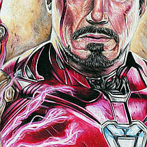 Плакат "А я, так просто, Залізна людина, I am Iron Man", 60×43см, фото 3
