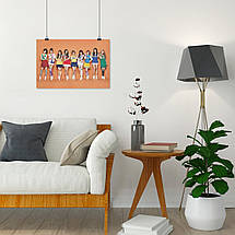 Плакат "Girls Generation, SNSD, SoShi", 40×60см, фото 5