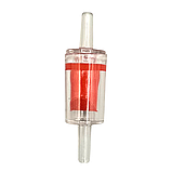 Повітряний зворотний клапан для компресора під шланг 4 мм червоного пелюсткового типу, фото 2