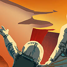 Плакат "Марс, Surveyors Wanted", 60×38см, фото 2