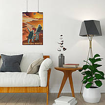 Плакат "Марс, Surveyors Wanted", 60×38см, фото 4