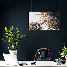 Плакат "Зошит смерті, Кіра і Рюк, Створення Адама, пародія, Death Note", 34×60см, фото 3