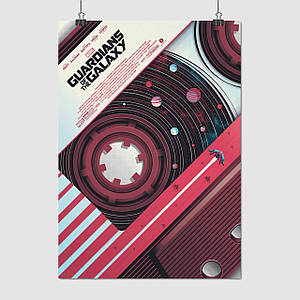 Плакат "Вартові Галактики, Guardians of the Galaxy", 60×43см