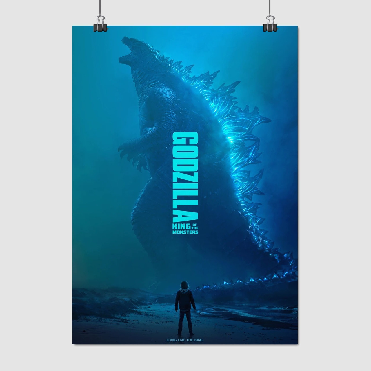 Плакат "Ґодзілла: Король монстрів, Godzilla 2 (2019)", 60×43см