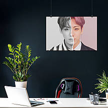 Плакат "БТС, Чон Чонґук, Bangtan Boys, BTS, Jeon Jungkook", 40×60см, фото 4