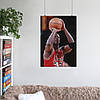 Плакат "Баскетболіст Майкл Джордан, Michael Jordan", 60×43см, фото 6
