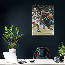 Плакат "Баскетболіст Майкл Джордан, Michael Jordan", 60×43см, фото 3