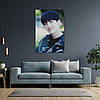 Плакат "БТС, Мін Юнґі, Шуґа, Bangtan Boys, BTS, Suga, Min Yoongi", 60×40см, фото 7