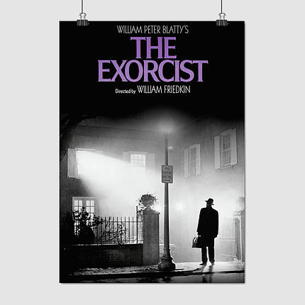 Плакат "Екзорцист, Той, що виганяє диявола, The Exorcist (1973)", 60×43см, фото 1