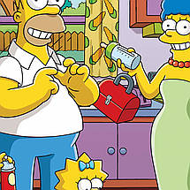 Плакат "Сімпсони, Simpsons", 50×60см, фото 3