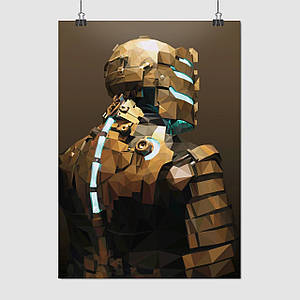 Плакат "Мертвий космос, Dead Space", 60×43см