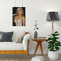 Плакат "Саманта Фокс, модель 80-х, Samantha Fox", 60×40см, фото 4
