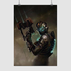 Плакат "Мертвий космос, Dead Space", 60×43см