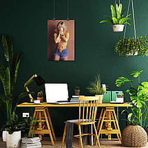 Плакат "Саманта Фокс, модель 80-х, Samantha Fox", 60×40см, фото 5